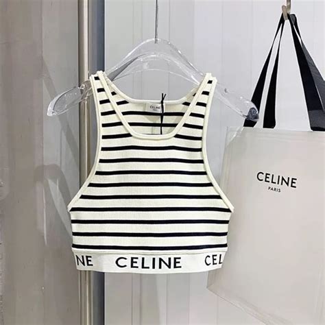 celine tank too|celine cropped top.